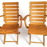 Pair of armchairs from the French brand Clairitex
