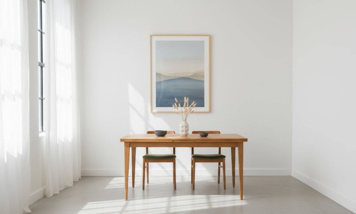 Extendable Oak Dining Table by NO Møller, 1960s