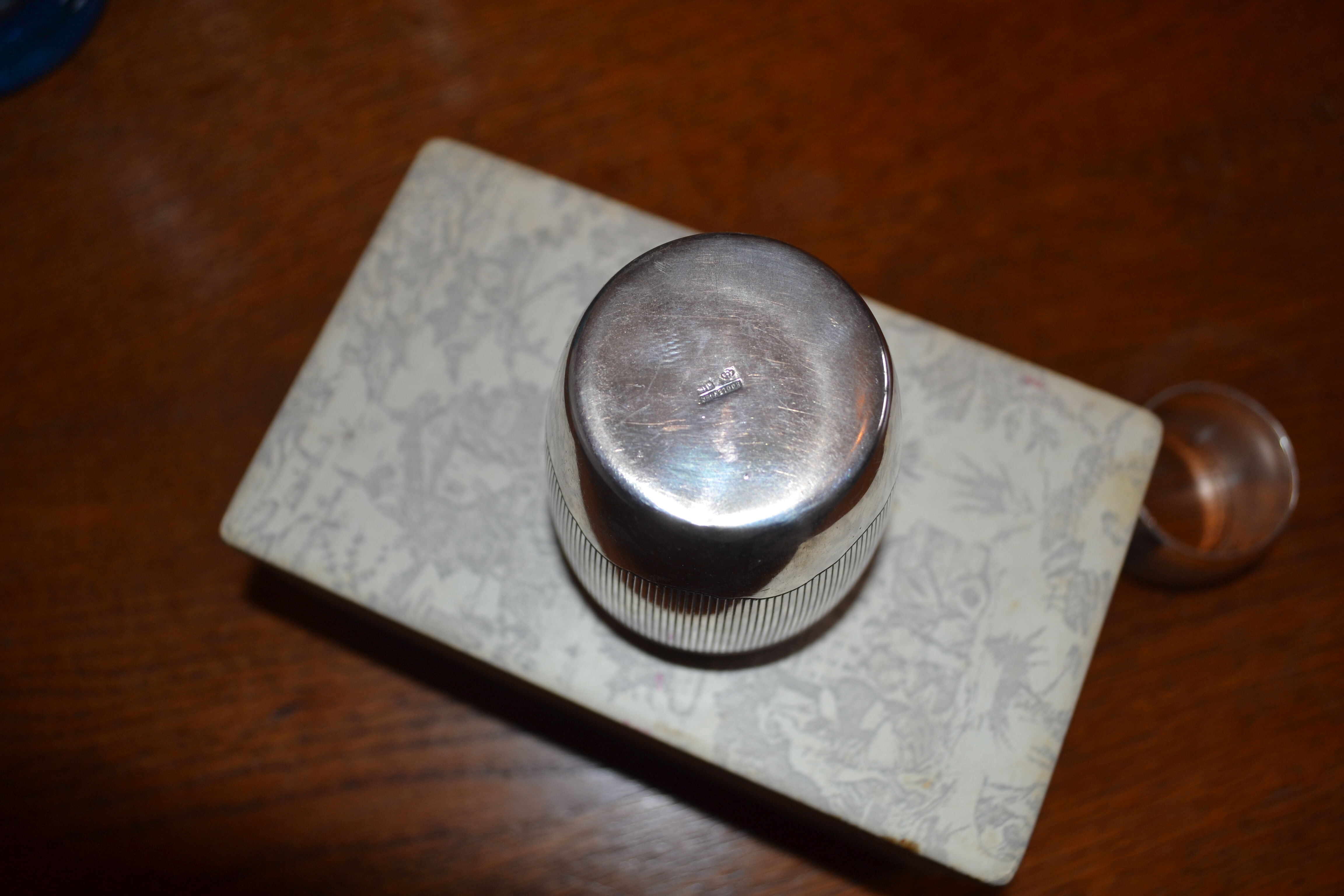 Timbale and serviette rond