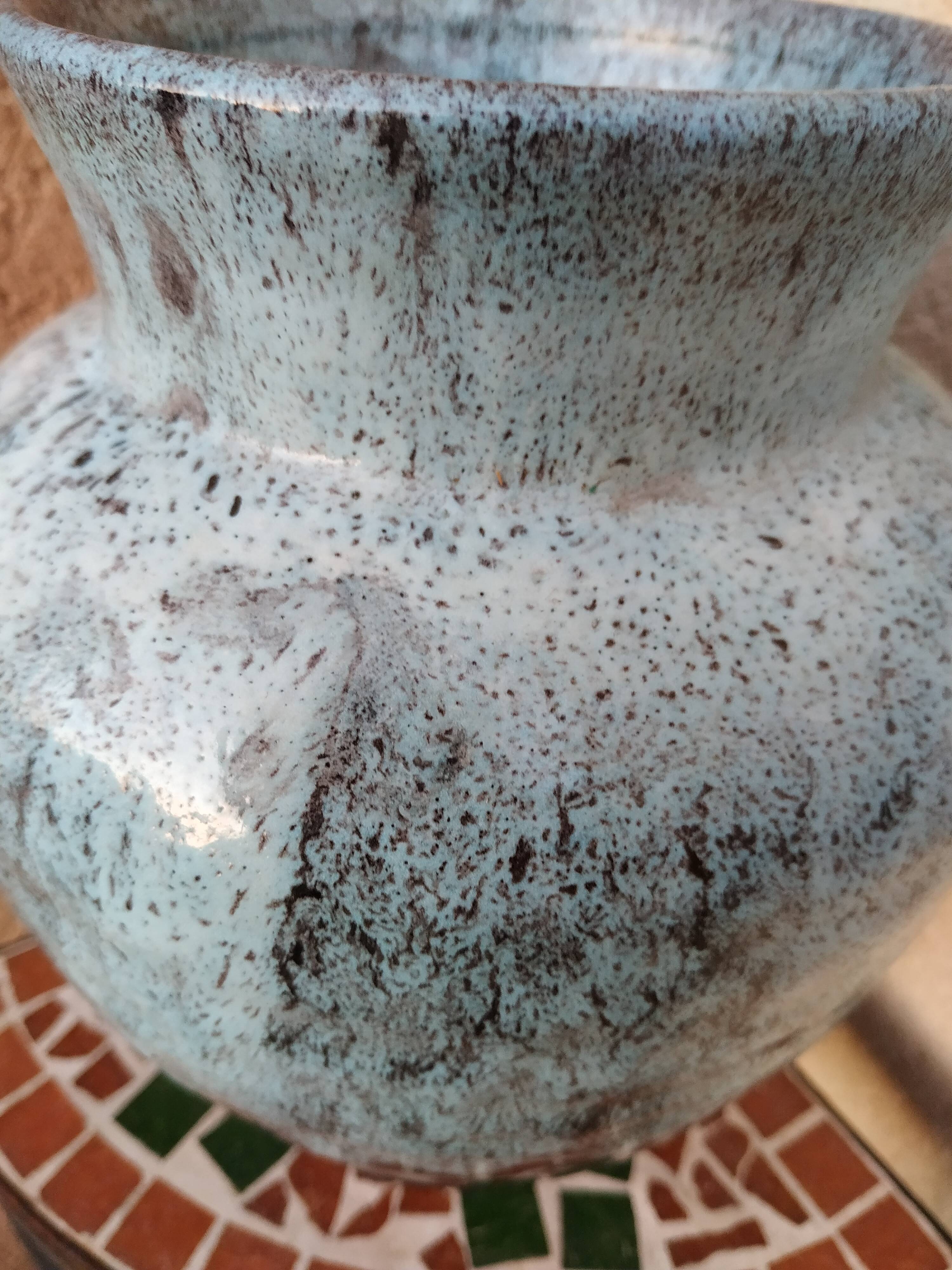 50/60s sky blue Accolay Vase