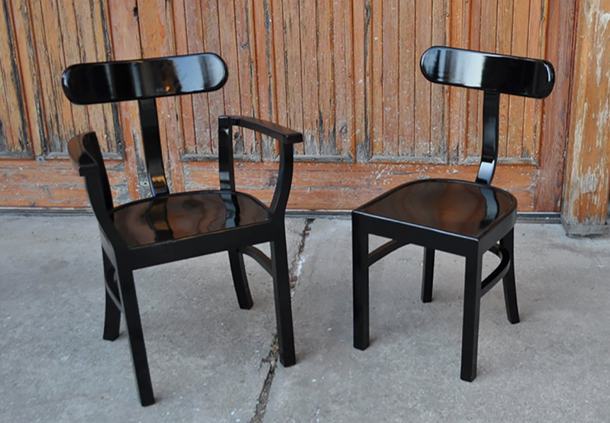 2 Art deco chairs