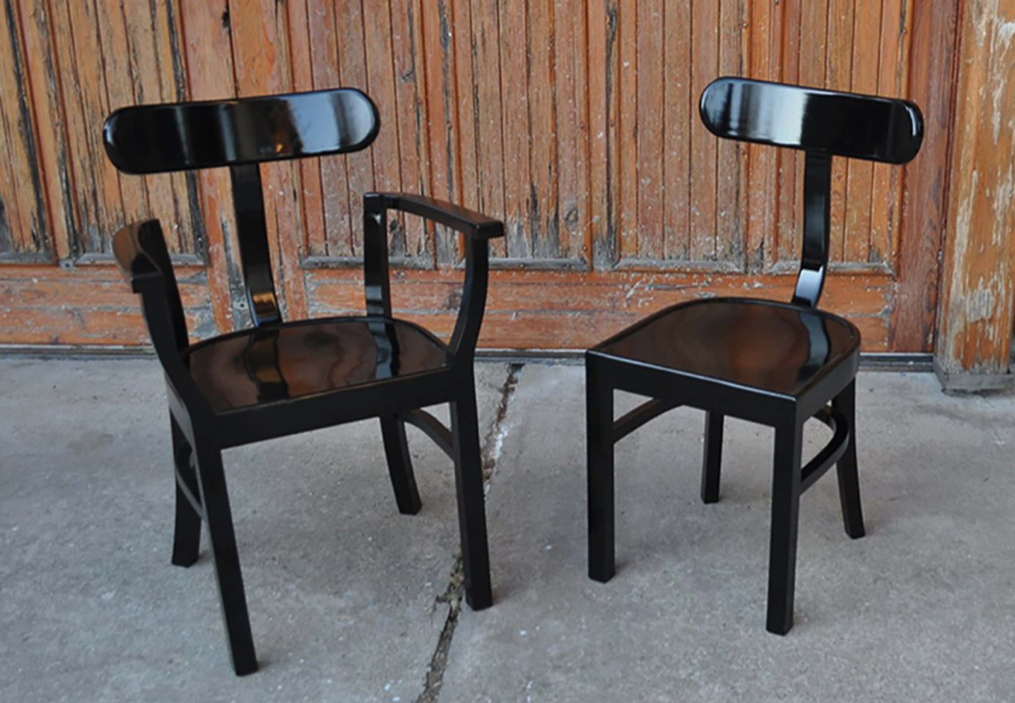 2 Art deco chairs