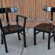 2 Art deco chairs