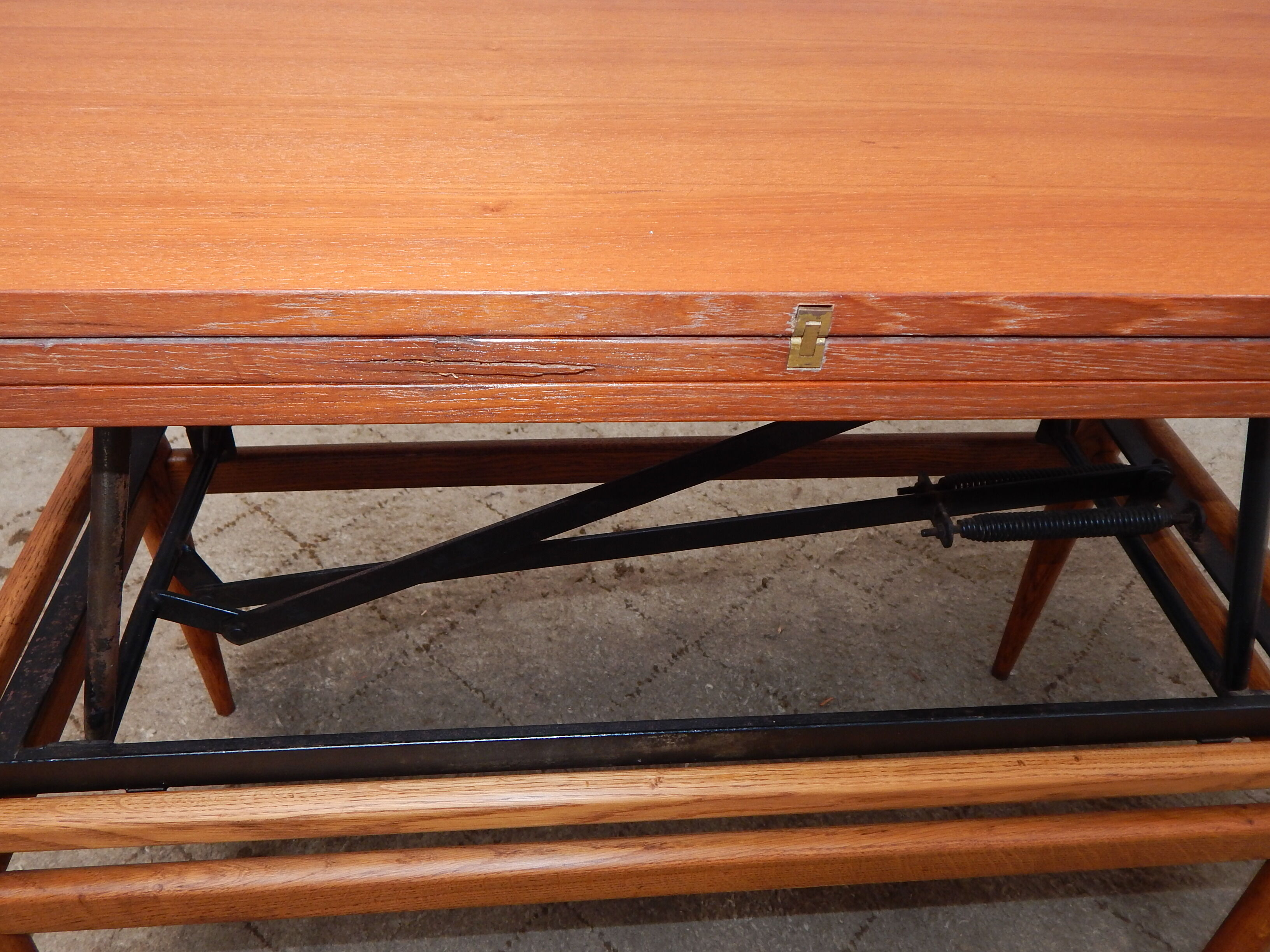 Scandinavian smorrebrod coffee table