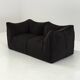 Canapé vintage Bambole marron foncé de Mario Bellini pour B&B Italia