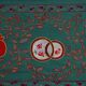 Hand-knotted rug, vintage Turkish rug 53x190 cm