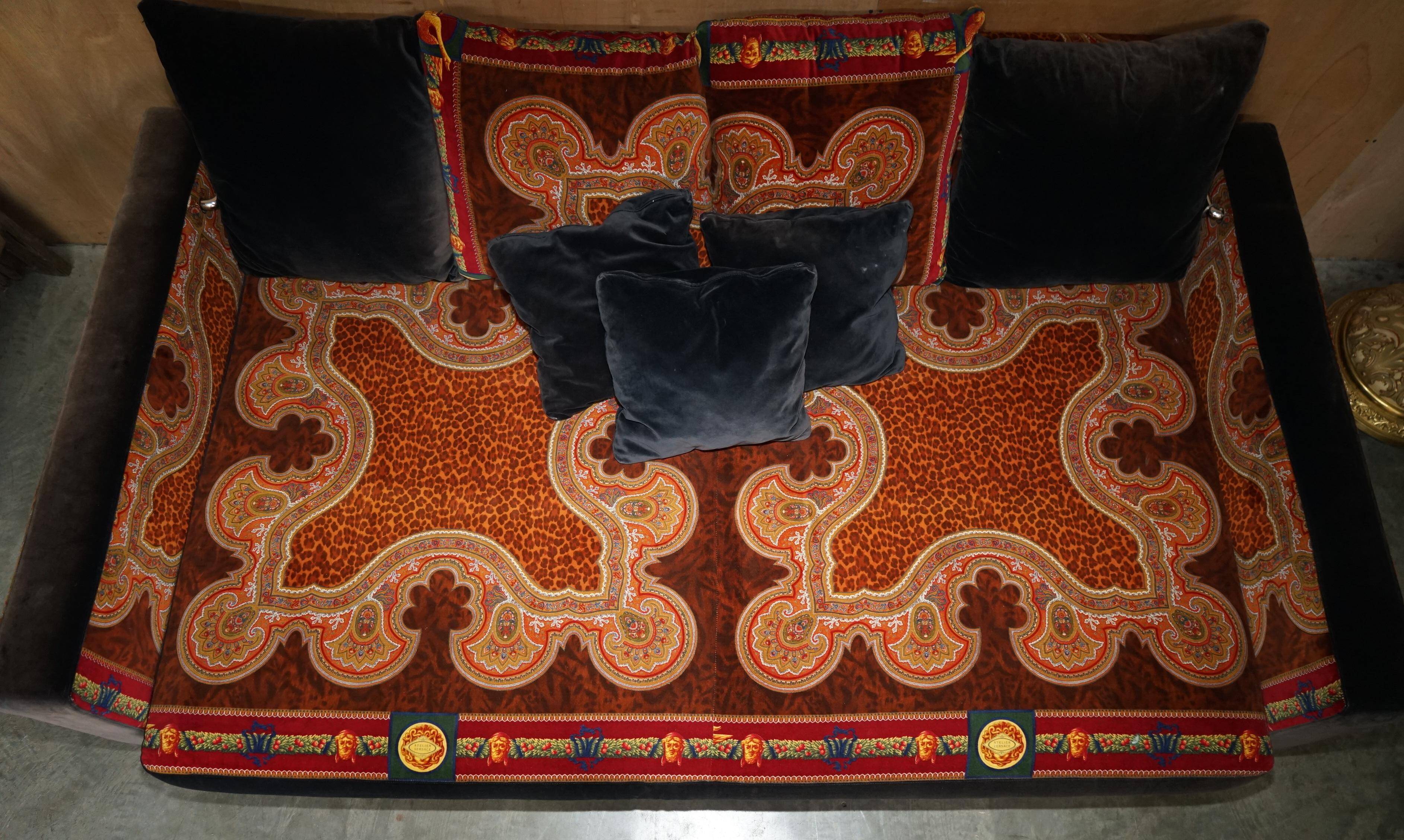 Canapé ajustable Ilian Rachov pour Versace 2003, partie d'une suite
