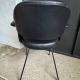 Black armchair from the 1950s
