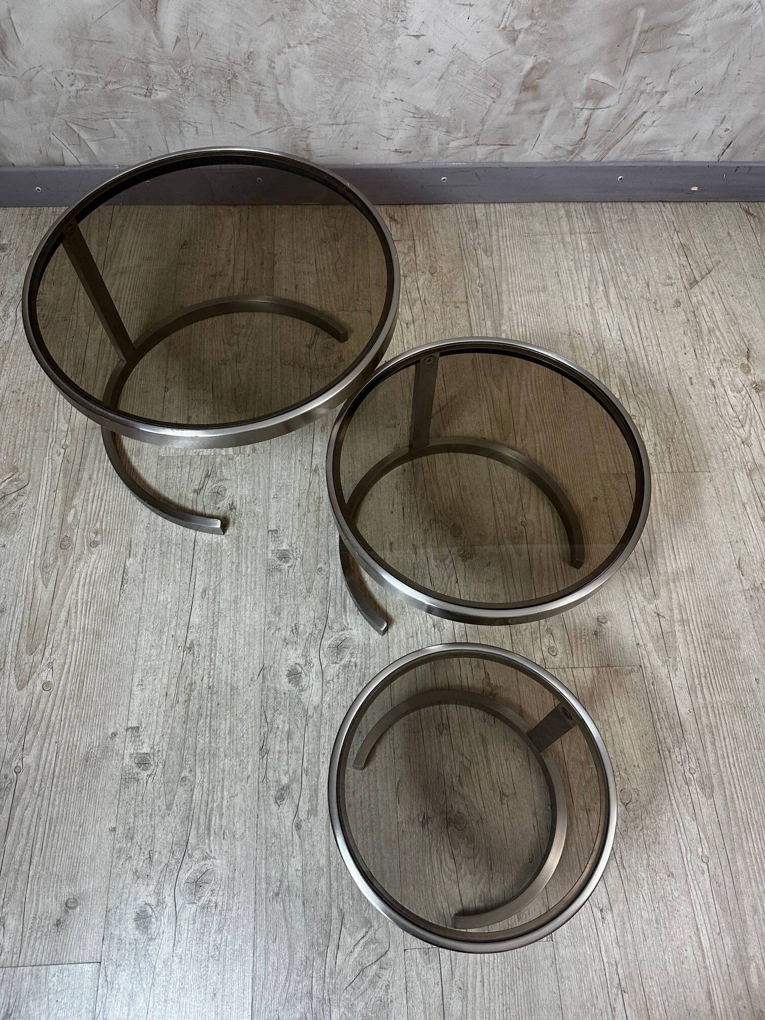 Vintage nesting tables