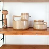 Coffee maker and sugar maker in Brenne sandstone