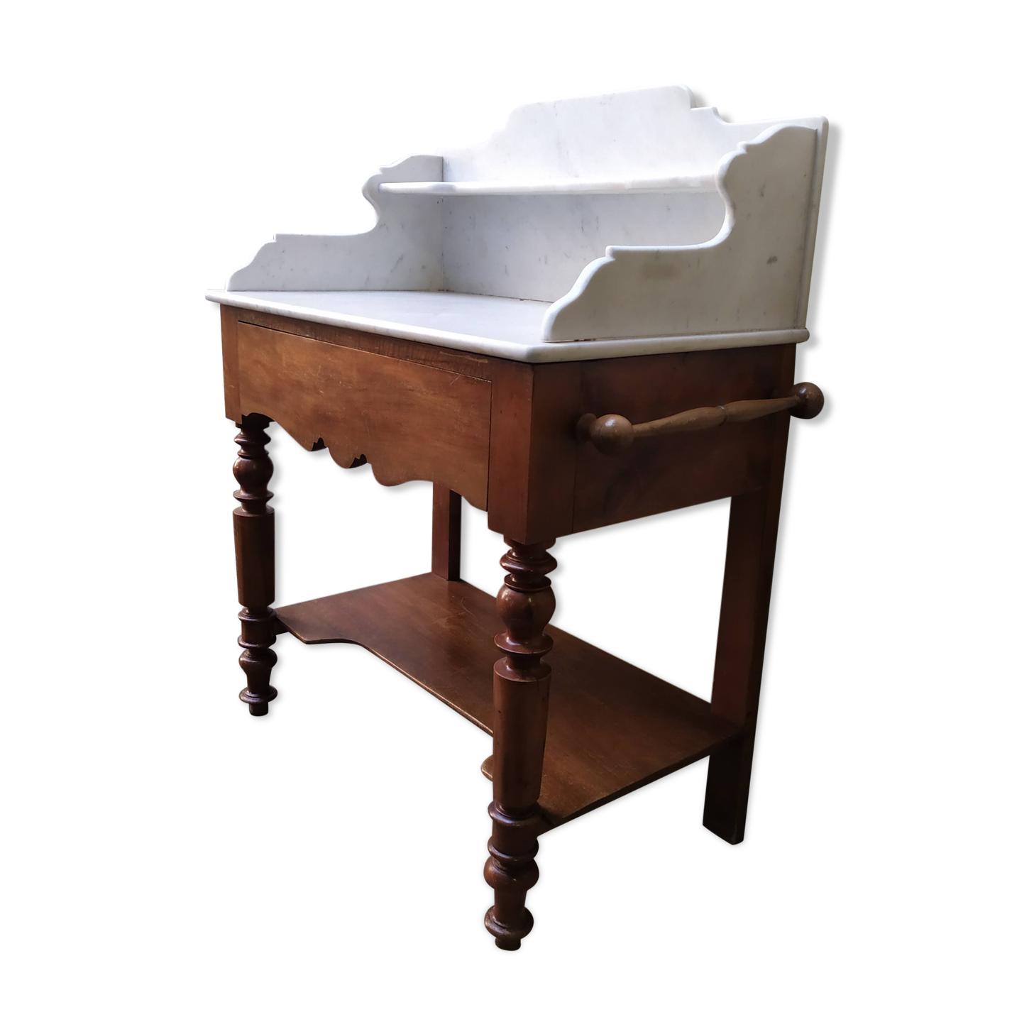 Marble toilet table