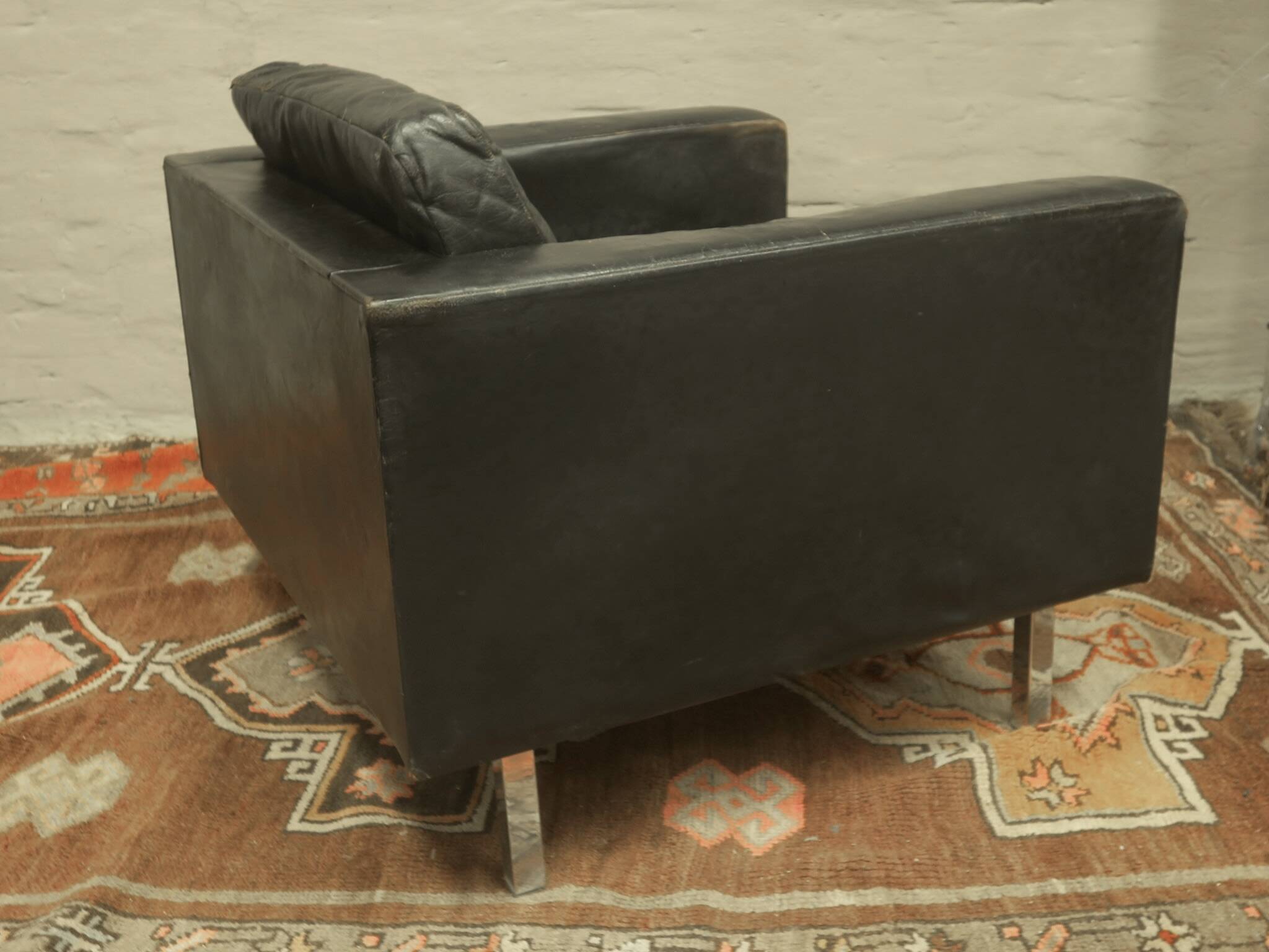 Earls COR leather lounge chair, 1950s