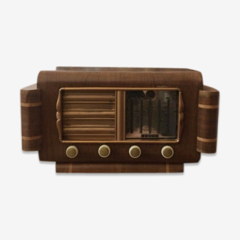 Ancien poste radio vintage