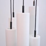 Cascade Ceiling Lamp with 6 Glass Tubes by Staff Leuchten, 1970s