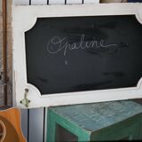 Coat hook slate board