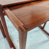 Table gigogne en teck de Kai Kristiansen, Danemark 1960s