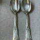 Elegant cutlery set 1900-1910 Boulenger "White 84" 24 place settings