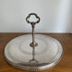Silver-plated metal tray Roux-Marquiand