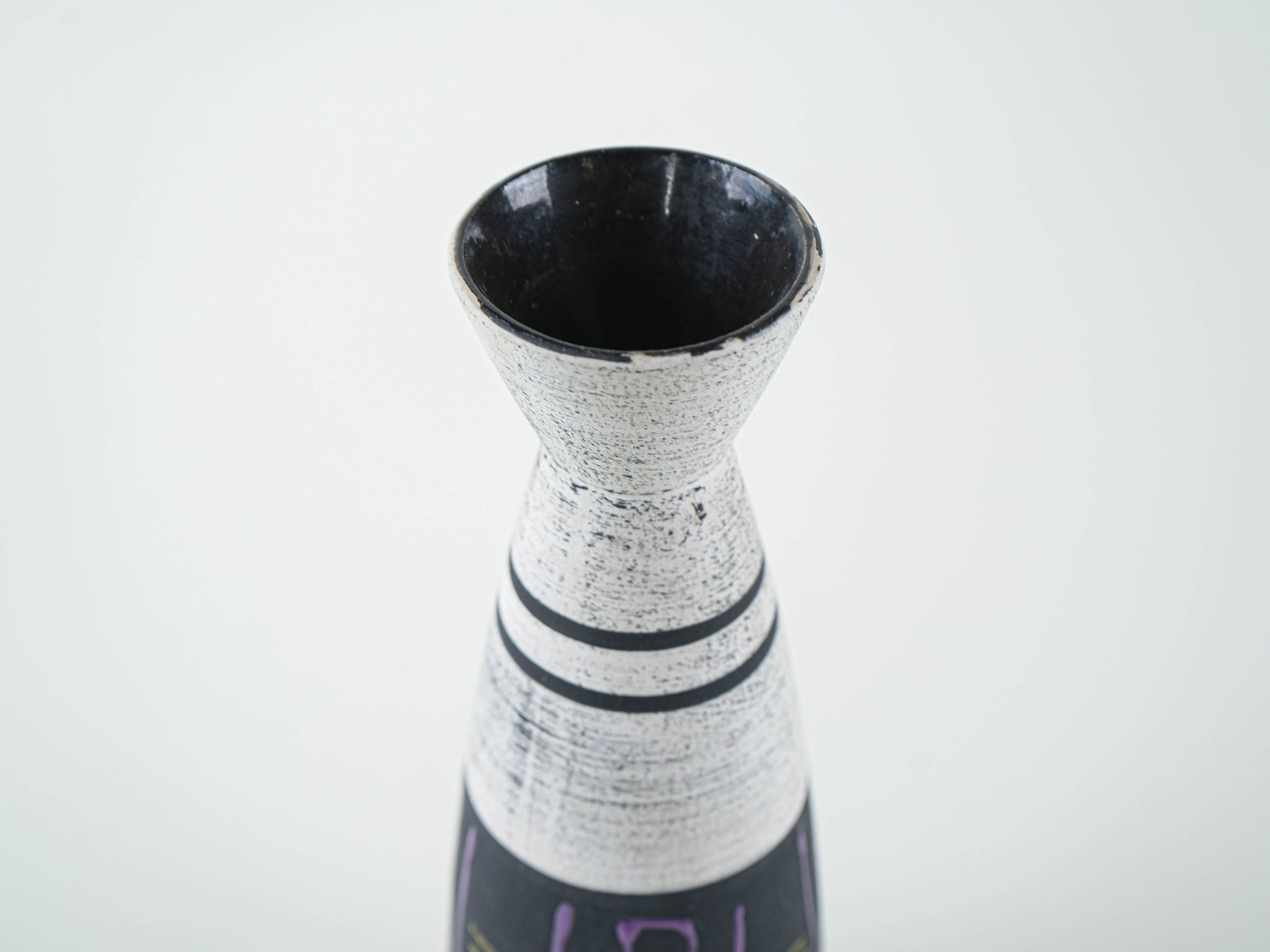 Ceramic vase, German design, 1970s, made in West Germany