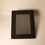 Miroir Murano en verre gravé