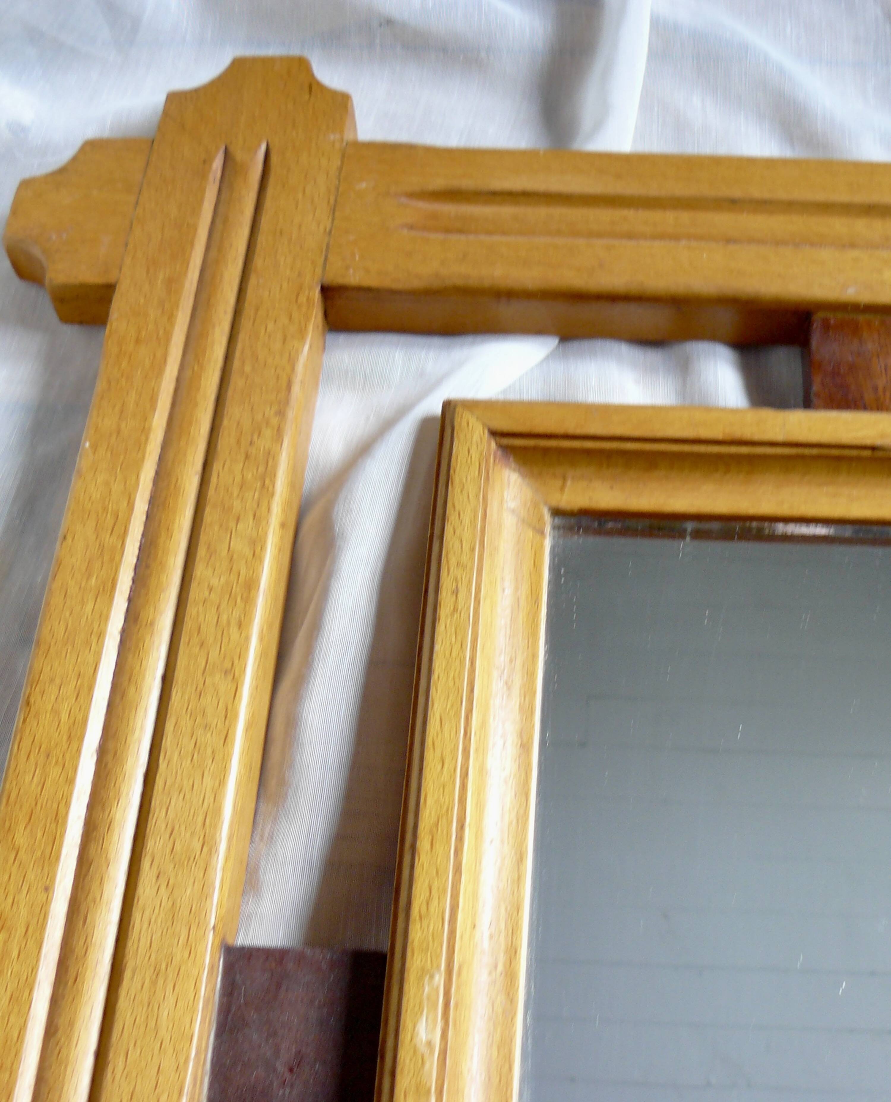 Vintage Mirror 1940,Bauhaus