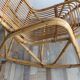 Rocking chair in vintage rattan 1960