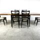 Ensemble de salle à manger italien vintage, 1950