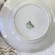 Set of 6 Saint Amand et Hamage ironstone dinner plates, Platane pattern