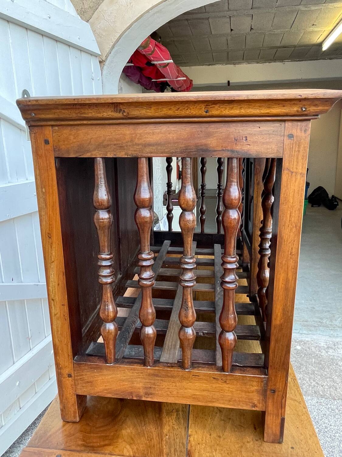 19th century Provençal walnut panetière