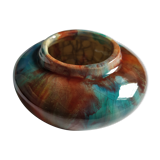 Vase boule craquelé