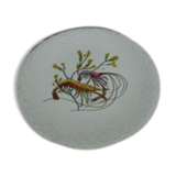 Plat en faïence de Gien