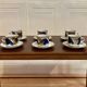 Set of 12 pieces in Scandinavian design from the 1960s.