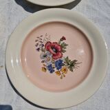 9 assiettes plates en porcelaine villeroy et boch modele 1584 25 cm