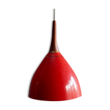 Vintage Danish Red metal suspension