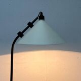 Modern minimalist Danish floor lamp from the mid-century, 1960s.