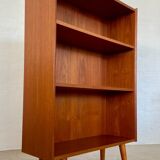Danish retro vintage bookcase by Ølholm Møbelfabrik in teak 1960s