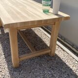 Stripped farmhouse table extensions up to 280 cm