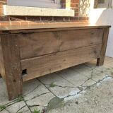 Wooden chest chene
