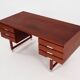Teak desk, Danish design, 1970s, manufacturer: Eigil Petersens Møbelfabrik