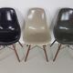 DSW side chairs by Charles & Ray Eames edition Herman Miller