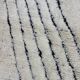 Large Beni Ouarain rug 190 × 300 cm – Graphic Berber rug in wool fa