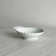 Coupelle coquillage en porcelaine blanche