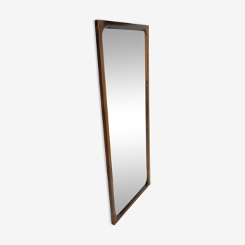 Miroir scandinave en palissandre 1960, Kai Kristiansen pour Aksel Kjersgaard