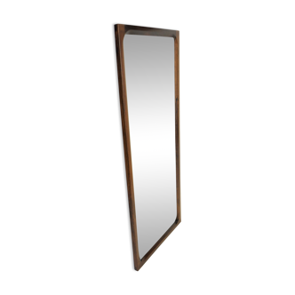 Scandinavian rosewood mirror 1960, Kai Kristiansen for Aksel Kjersgaard