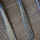 Lot 4 spoons metal decorations
