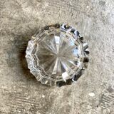 Saint Louis ashtray in chiseled crystal
