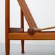 Set of 2 teak lounge chairs by Kai Lyngfeld Larsen Denmark 1960s