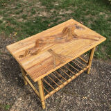 Rattan coffee table