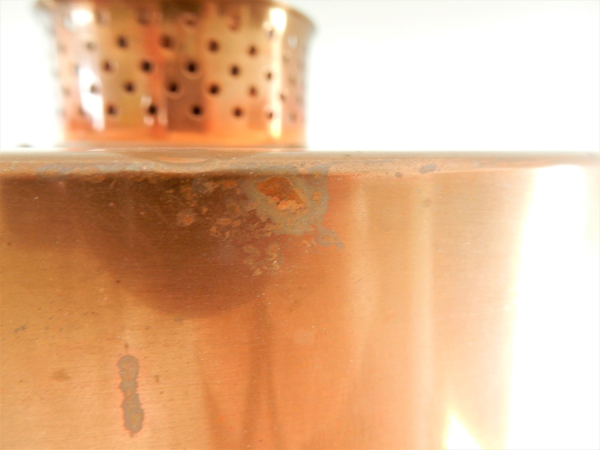 T292 copper pendant lamp by Hans-Agne Jakobsson for Markaryd, Sweden 1960's