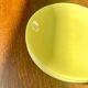 10 assiettes dessert et plat Digoin jaune